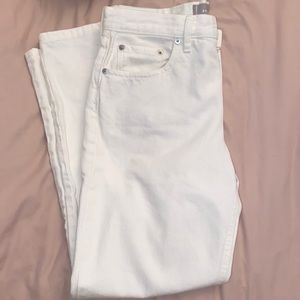 White everlane jeans